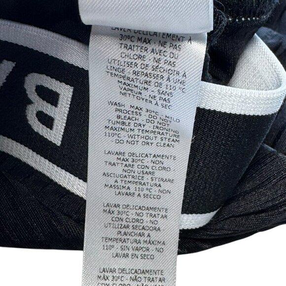 Balmain Paris black logo crop tank Top size 34 XS - Picture 8 of 9